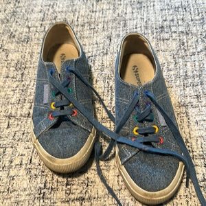Superga denim sneakers